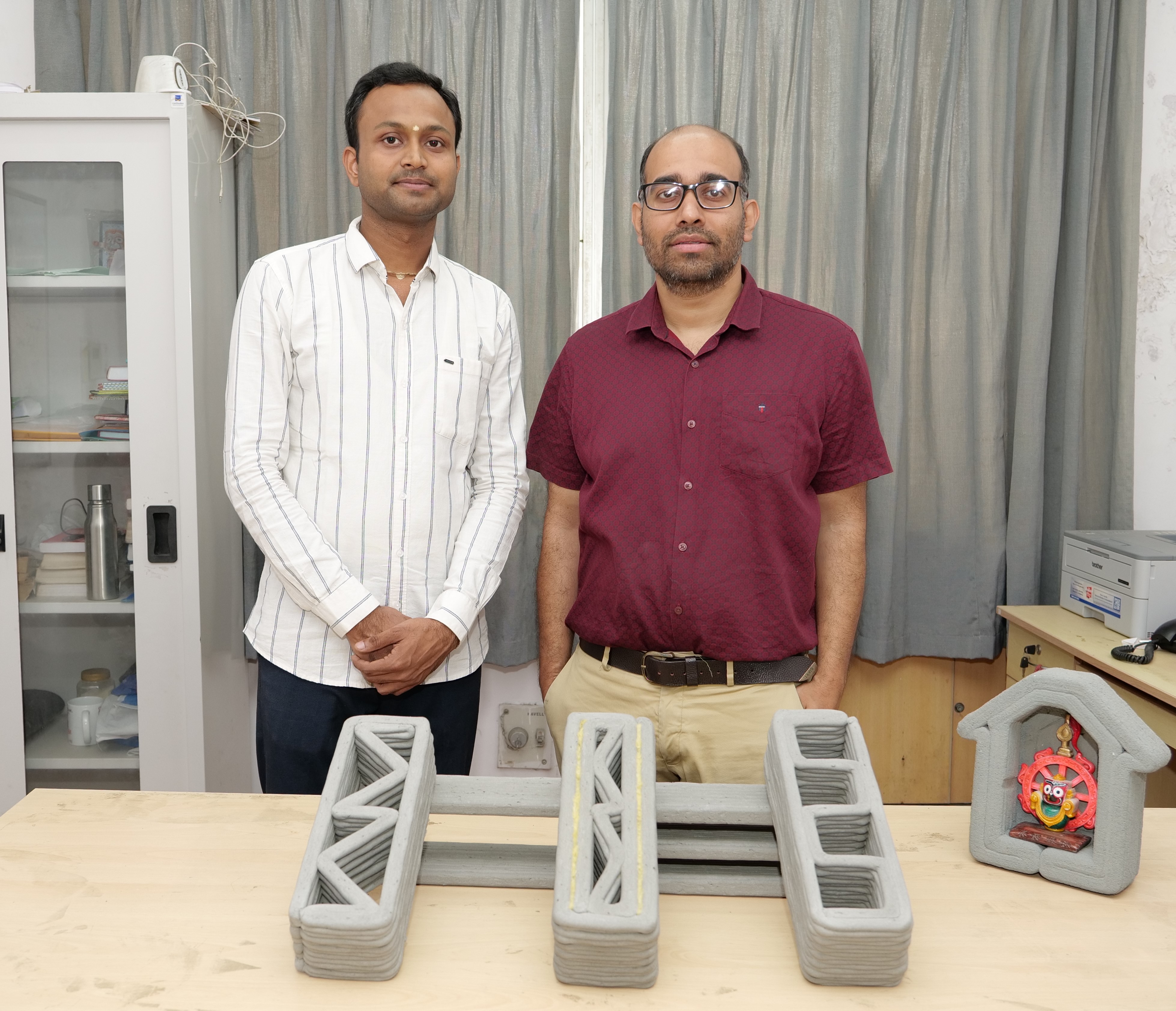 IIT Guwahati advances Thermal Performance of light weight Concrete lattice Walls with 3D printing technology  